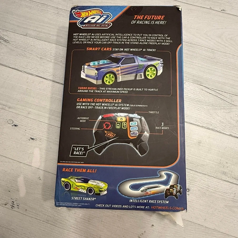 HOT WHEELS Ai‎ Smart Cars TURBO DIESEL Car & Controller NEW